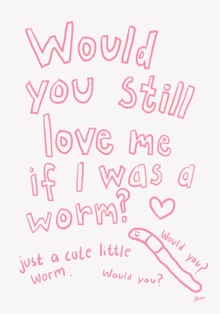 Would You? by Athene Fritsch — canvas wall art