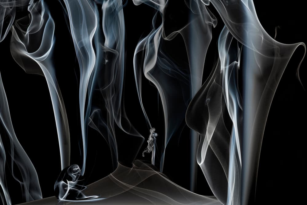 Ethereal Smoke Figures by Jerry Berry — canvas wall art