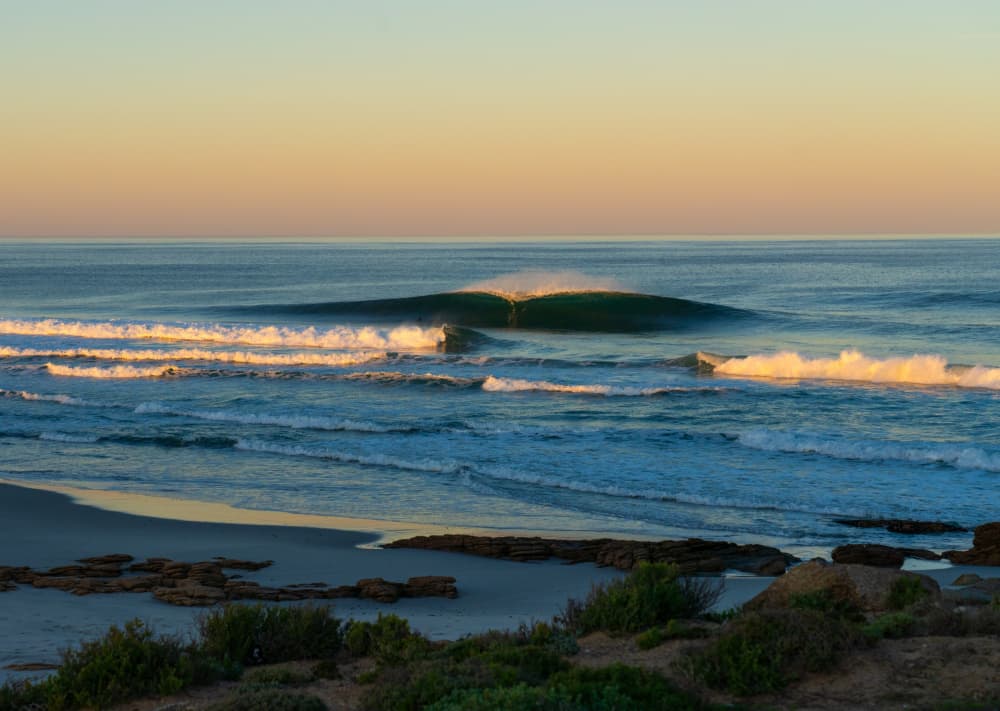 Perfect Ocean Barrel by Anthony Fox — canvas wall art