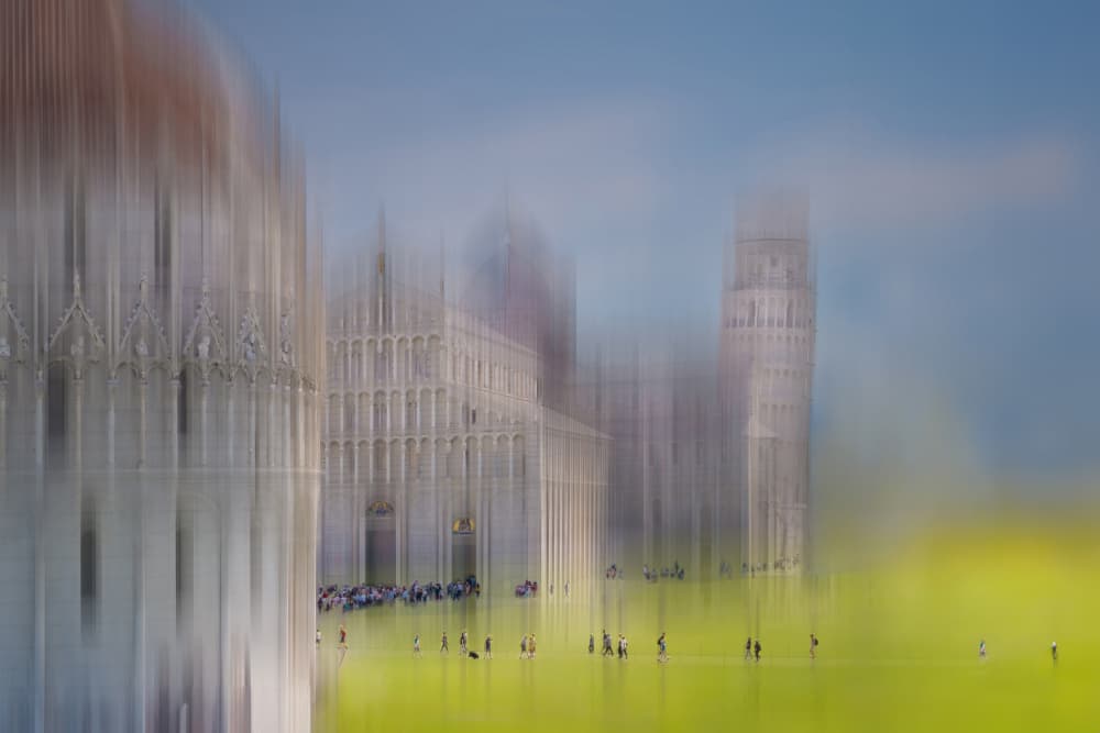 Dreamy Pisa Icons by Giuseppe Satriani — canvas wall art