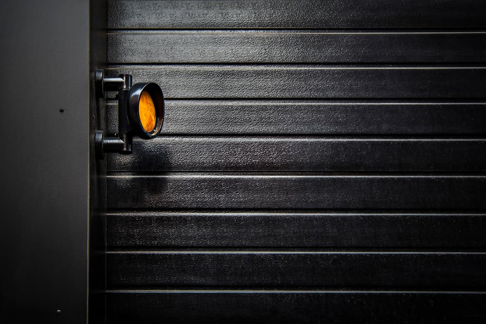 Industrial Orange Signal by Linda Wride — canvas wall art