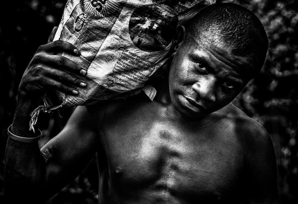Intense Working Man by Joxe Inazio Kuesta Garmendia — canvas wall art