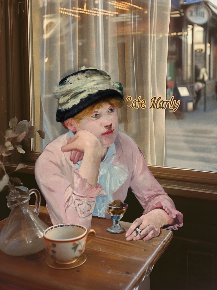 Coffee Daydream by Dikhotomy — canvas wall art