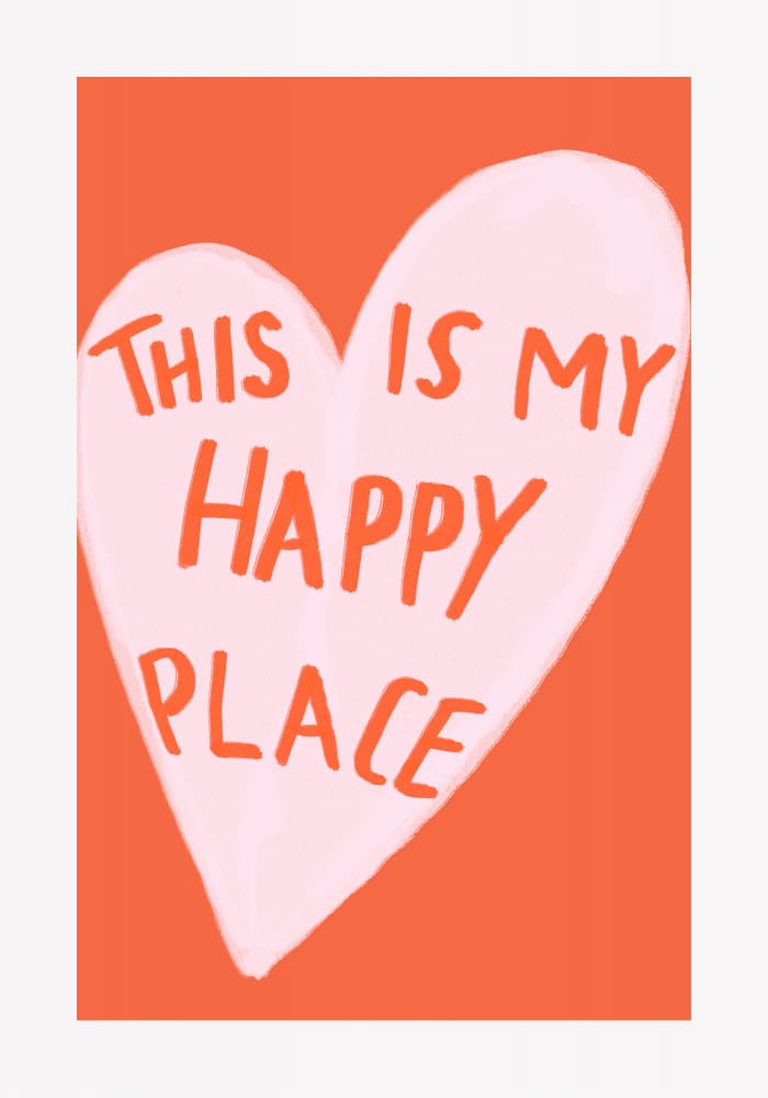 Happy Place by Athene Fritsch — canvas wall art