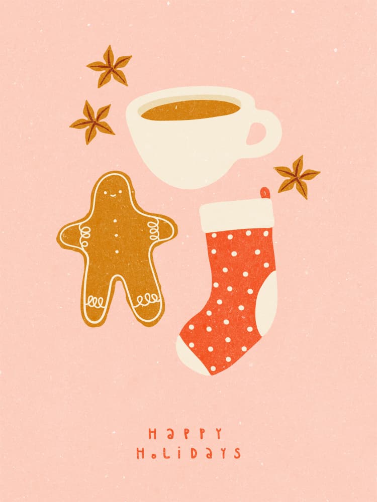 Christmas mood by NKTN — canvas wall art