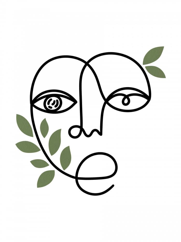 I Grow by Shatha Al Dafai — canvas wall art