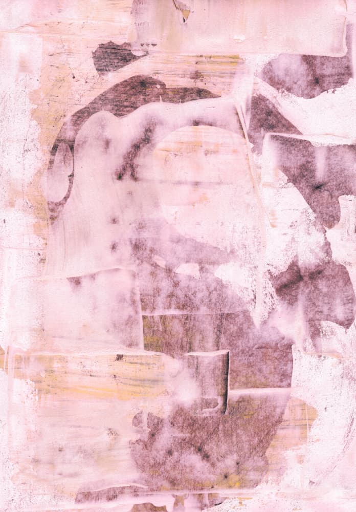 Soft Pink Abstract by Annick — canvas wall art