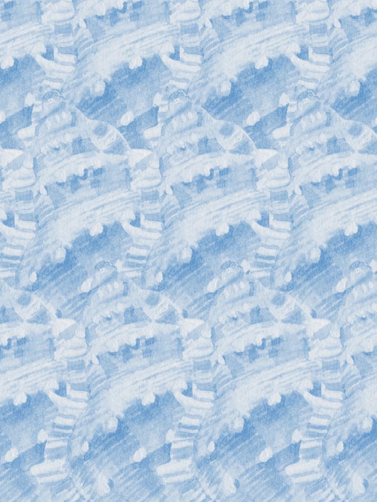 Soft Blue Wash Abstract by Jolly and Dash — canvas wall art