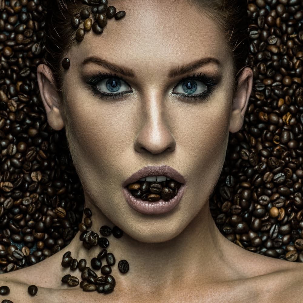 Coffee Bean Beauty by AURIMAS VALEVICIUS — canvas wall art