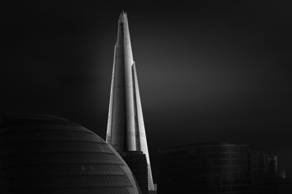 Dramatic London Architecture by Olavo Azevedo — canvas wall art