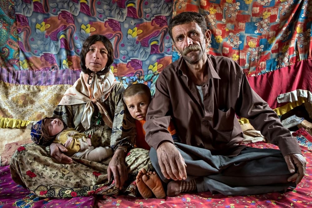Traditional Family Portrait by Mohammadreza Momeni — canvas wall art