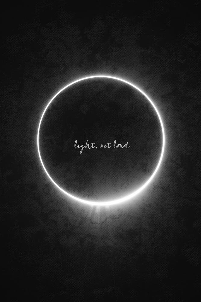 Lightnotloud by Treechild — canvas wall art