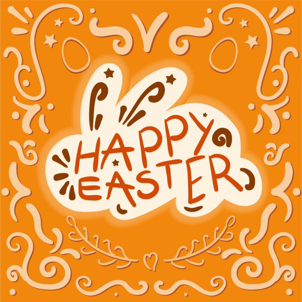 Happy Easter Bunny by Marika Barsrsind β canvas wall art