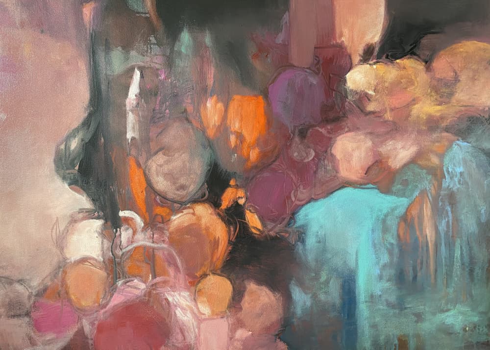 Fluid Dreamscape by Julia Purinton — canvas wall art