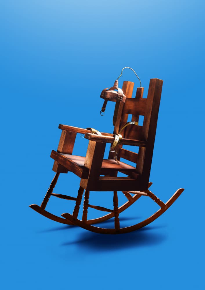 Electric Rocking Chair by Artem Pozdniakov — canvas wall art