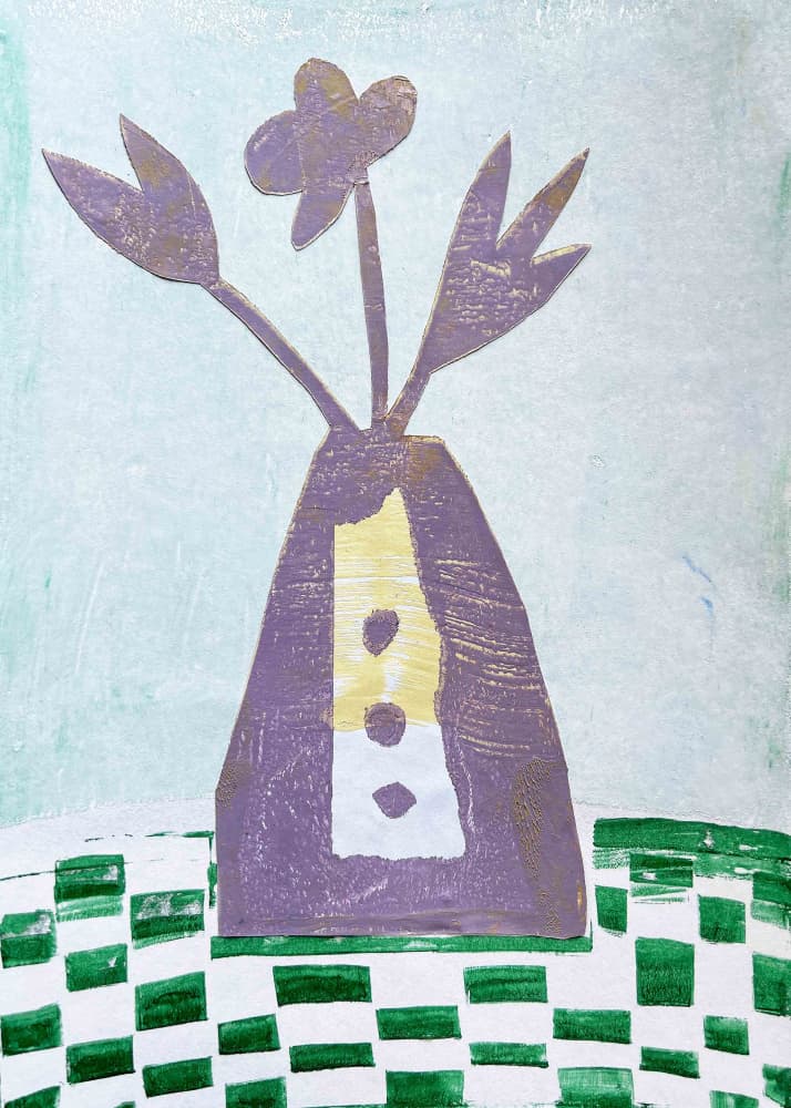 Still Life Collage by Christina Misuro — canvas wall art