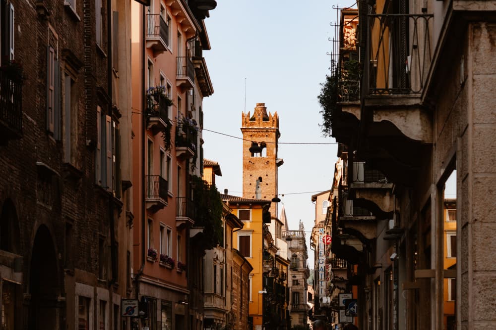 Old Town Bell Tower by Aimee Giles — canvas wall art