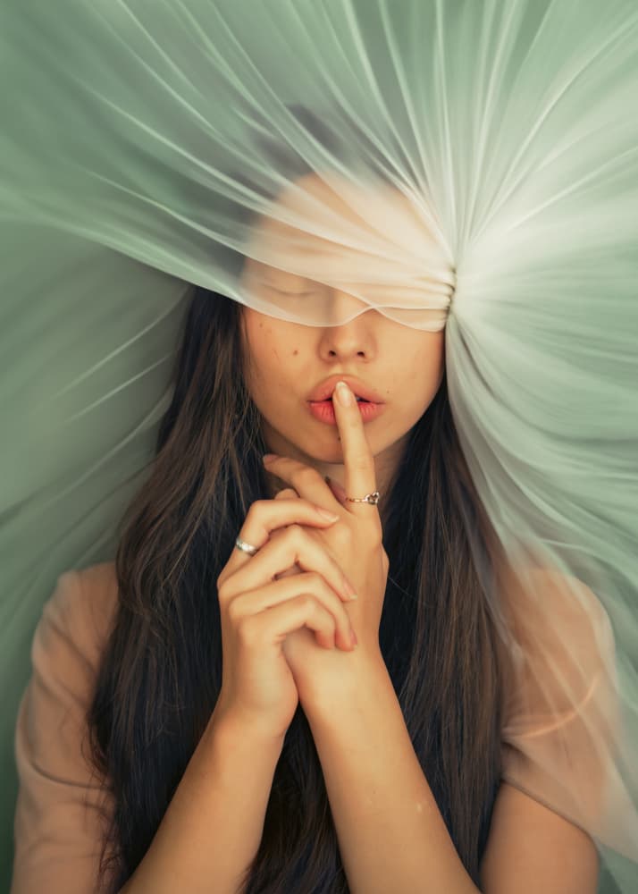 Veiled Secret by Oren Hayman — canvas wall art