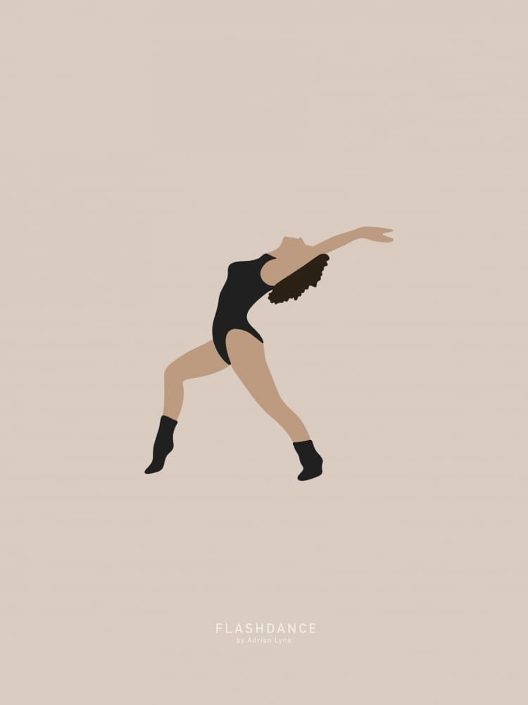 Graceful Dance Pose by Anne-Marie Volfova — canvas wall art