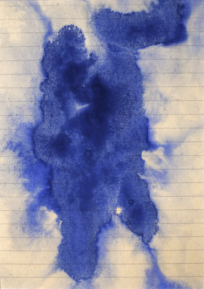 Abstract Ink Bleed by Joshua Hoskins — canvas wall art