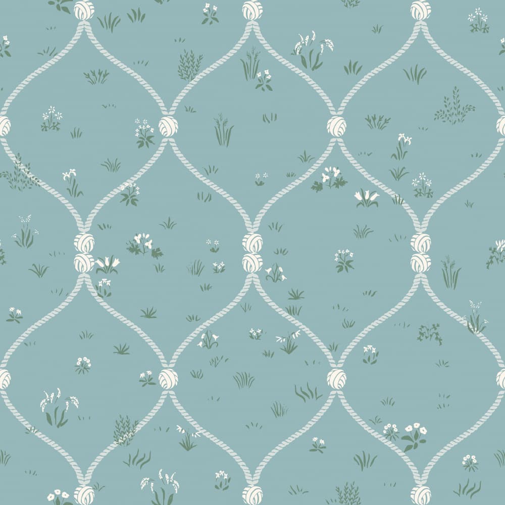 Whimsical Garden Trellis by Annick — canvas wall art