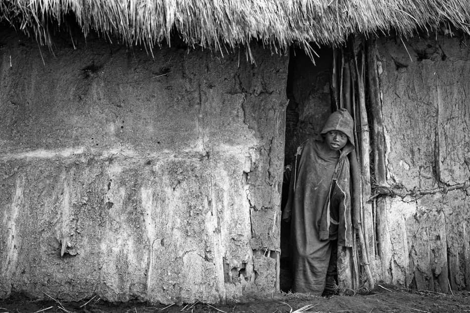 Rural Child Portrait by Goran Jovic — canvas wall art
