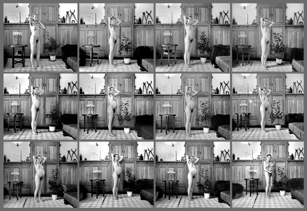 Classic Nude Sequence by Holger Goehler — canvas wall art