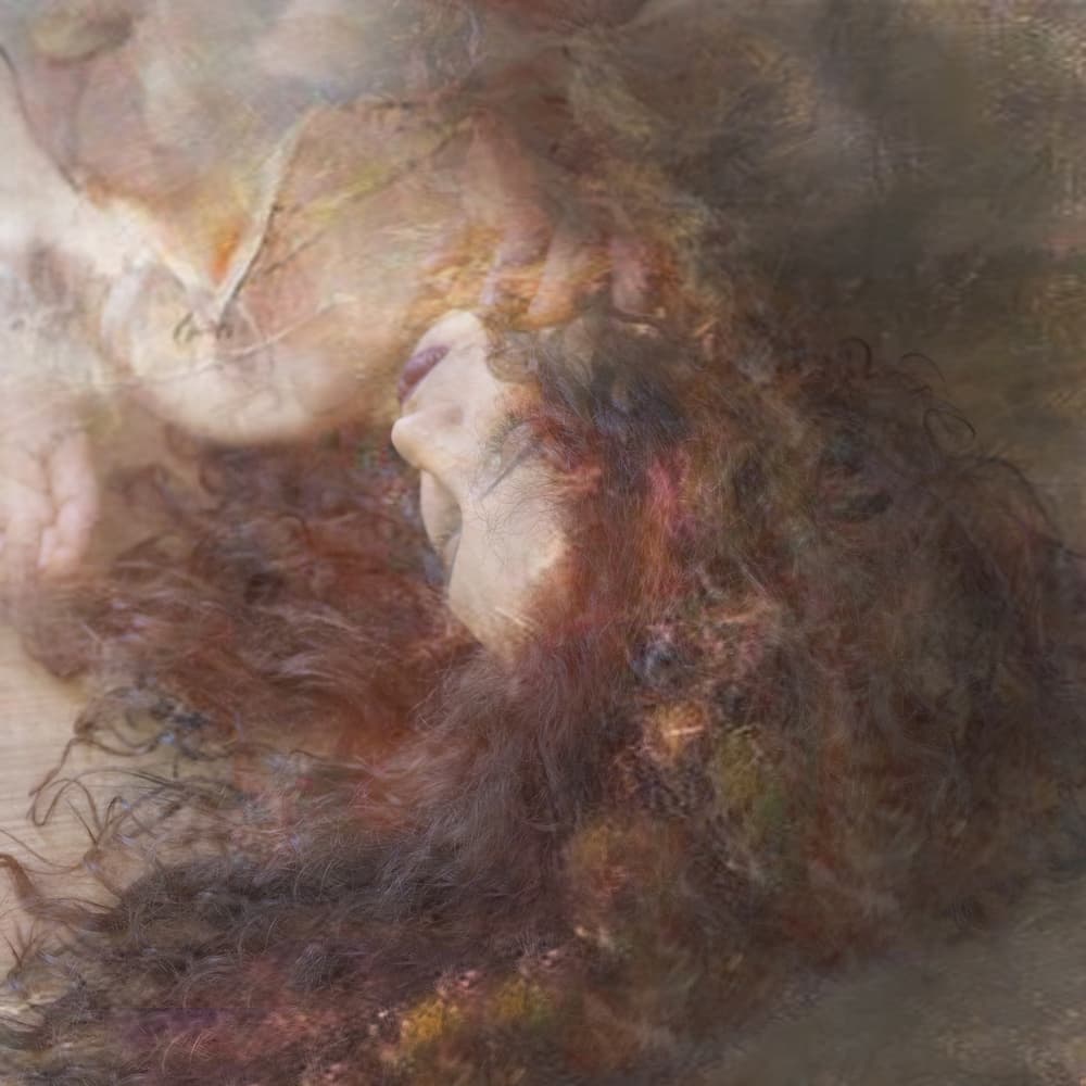 Ethereal Slumber Portrait by Tommaseo Gregorio — canvas wall art