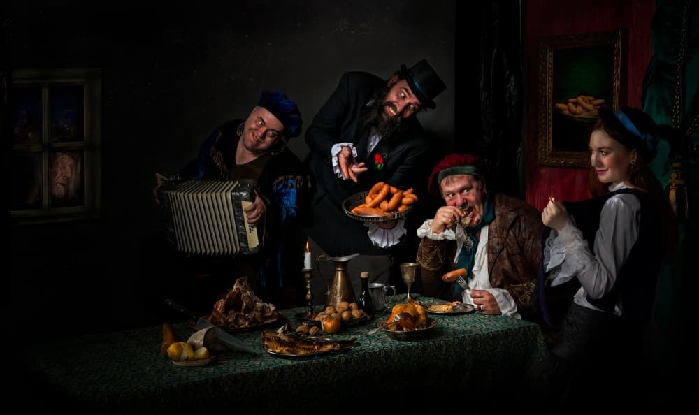 Baroque Winter Feast by Derek Galon MA FRPS FOPS — canvas wall art
