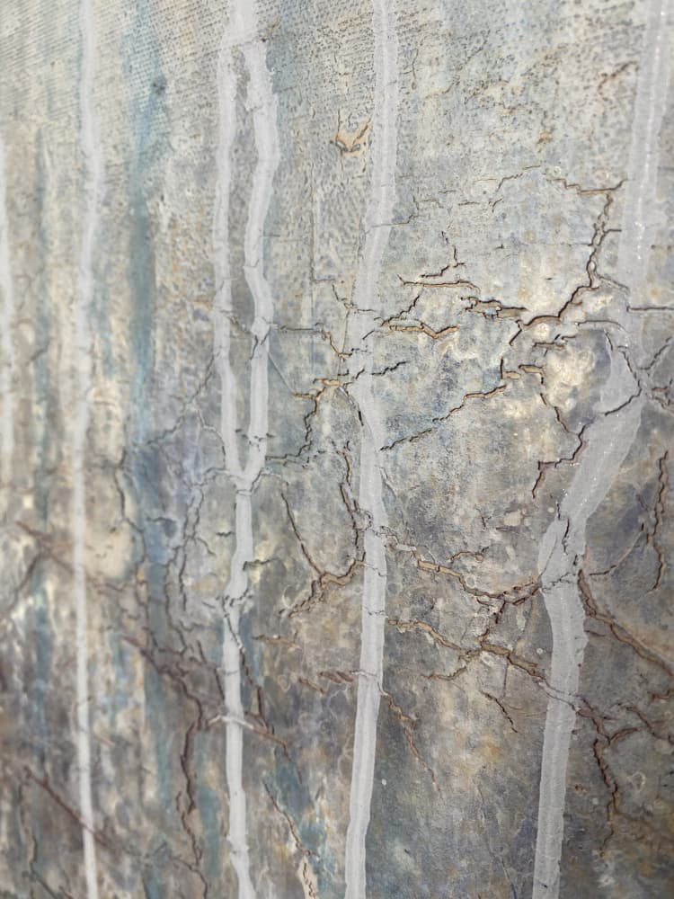 Cracked Grunge Texture by Gabriela Aleksandra Szuba — canvas wall art
