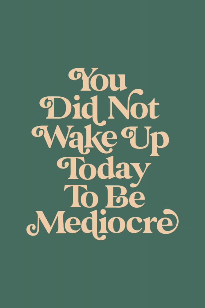 Retro Motivation Quote by Brett Wilson — canvas wall art