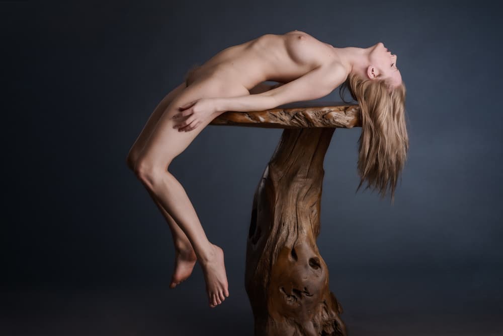 Graceful Nude Figure by Jan Slotboom — canvas wall art