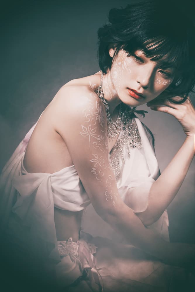 Ethereal Woman Portrait by Daisuke Kiyota — canvas wall art