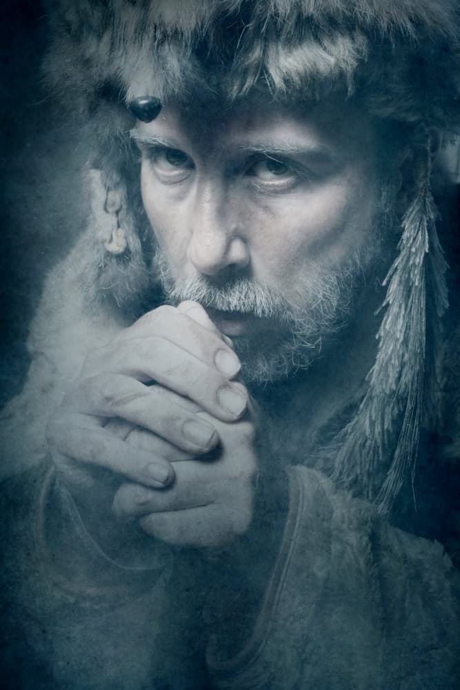 Intense Winter Man by Olga Mest — canvas wall art