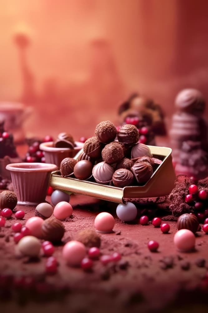 Sweet Chocolate Indulgence by Justyna Jaszke — canvas wall art