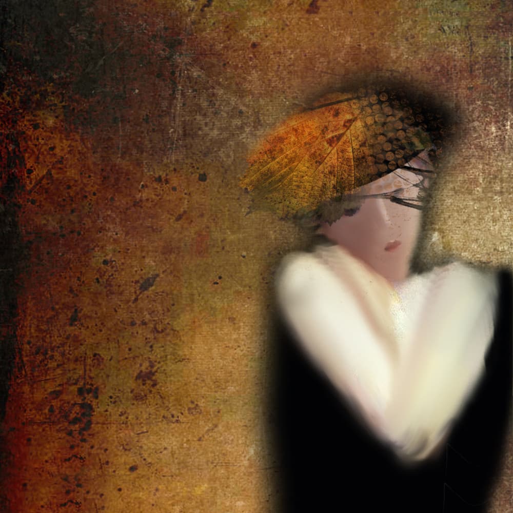 Autumn Leaf Elegance by Rachel Pansky — canvas wall art