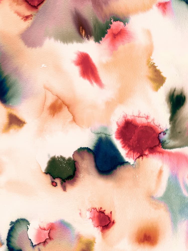Abstract Color Blends by Ninola Design — canvas wall art