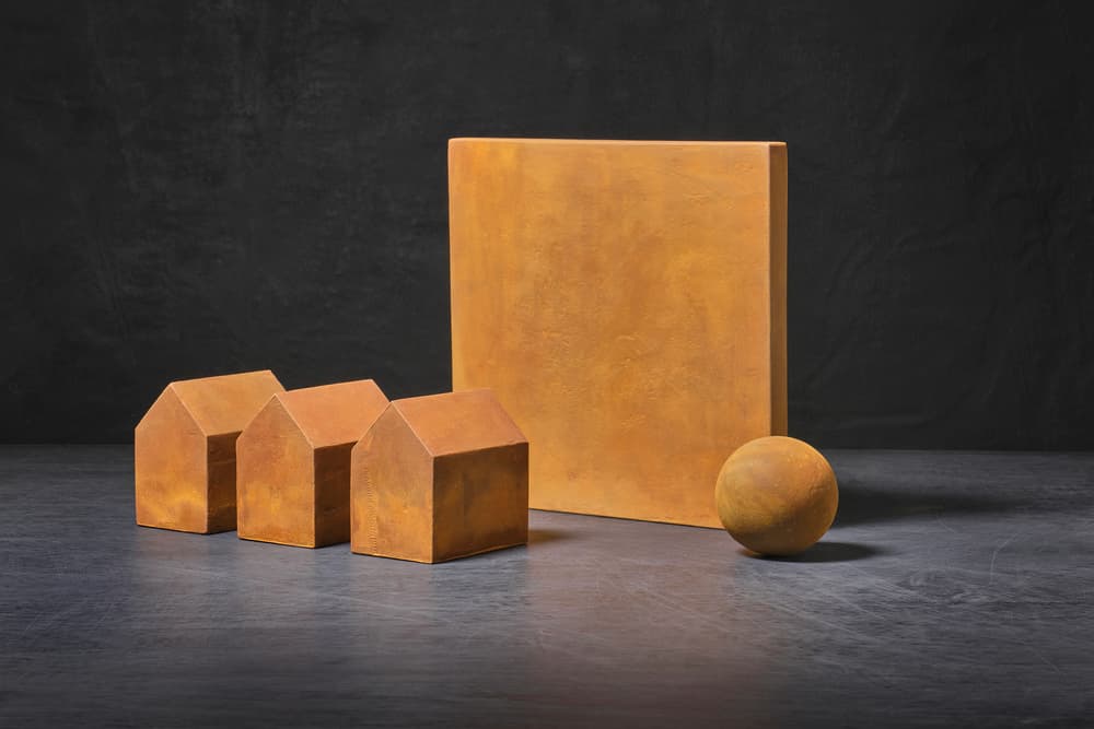 Rustic Geometric Forms by Christophe Verot — canvas wall art