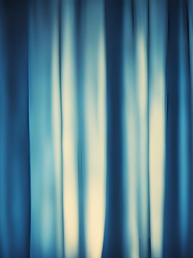 Serene Blue Flow by Ohkimiko — canvas wall art
