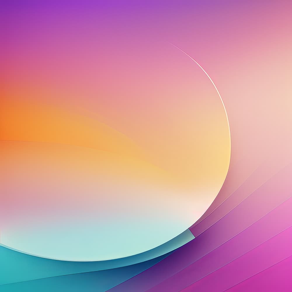 Vibrant Gradient Flow by Bilge Paksoylu — canvas wall art