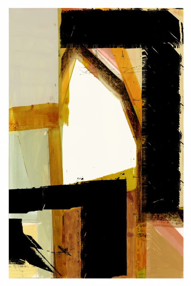 Structured Abstract Art by cartissi — canvas wall art