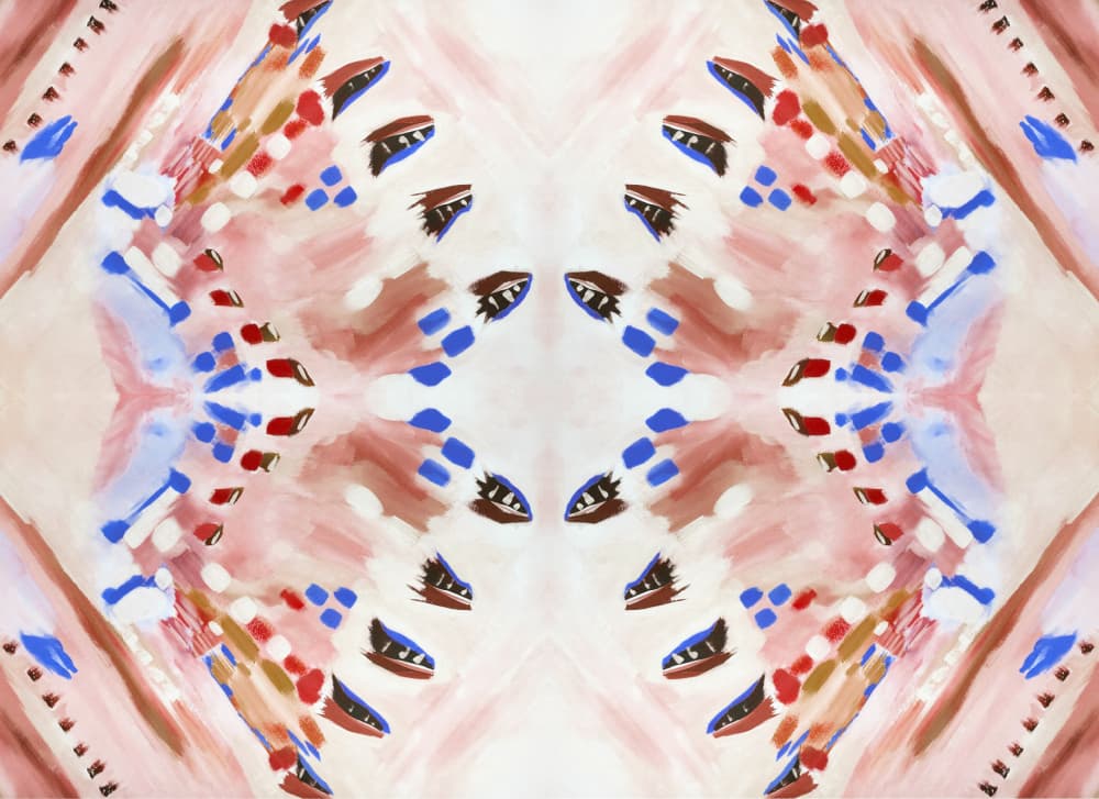Colorful Abstract Pattern by Breanna Megan Studio — canvas wall art