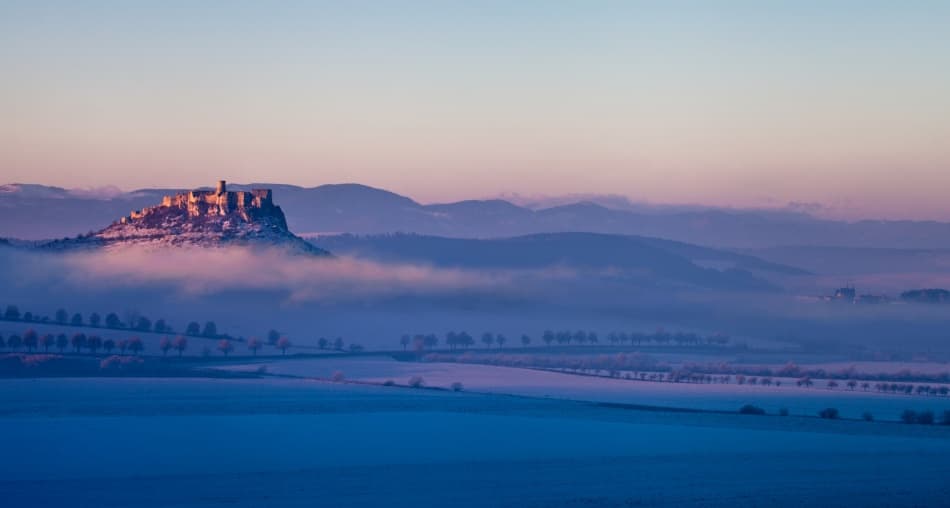 Fairytale Castle Mist by Peter Svoboda MQEP — canvas wall art