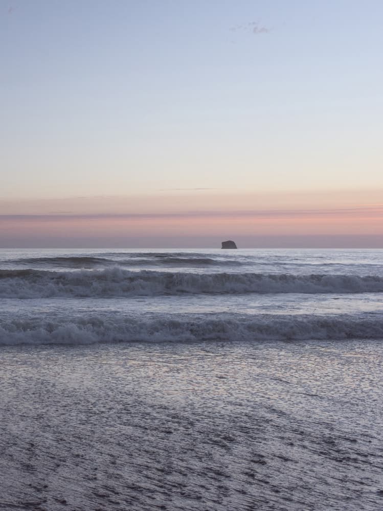 Pastel Ocean Twilight by Lynann Colligan — canvas wall art