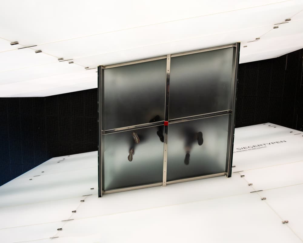 Modern Glass Floor by Rolf Endermann — canvas wall art