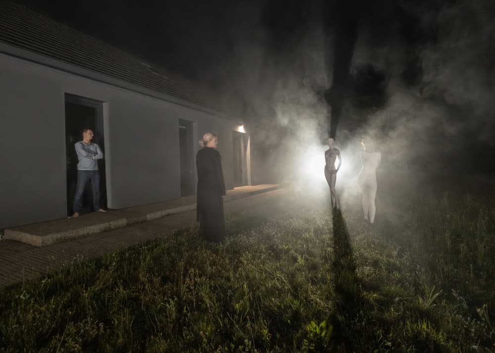 Ethereal Night Encounter by Leszek Paradowski — canvas wall art