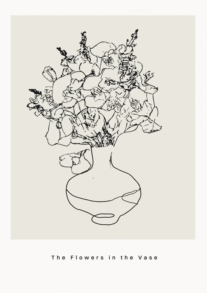 Floralineno12 by Treechild — canvas wall art
