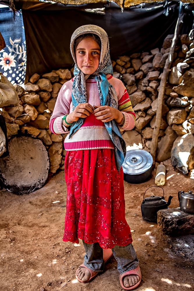 Young Girl Rustic Home by Mohammadreza Momeni — canvas wall art