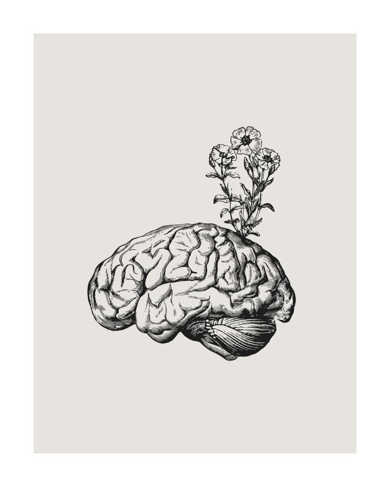 Mind Bloom by KsanaKalpa — canvas wall art