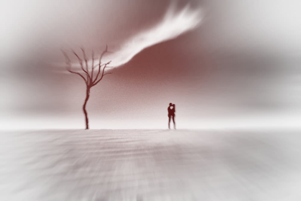 Dreamy Desert Romance by Marchevca Bogdan — canvas wall art